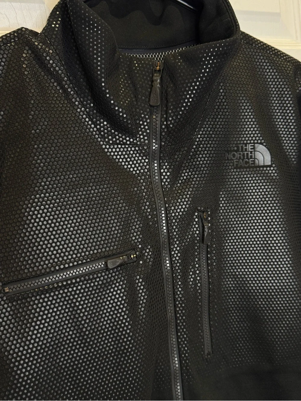 The North Face Men's Small Revolution Denali Jacket Black Fleece